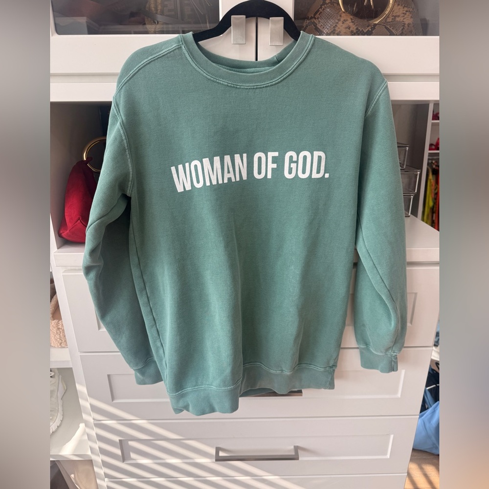 Comfort Colors Mint Green Crewneck Sweatshirt